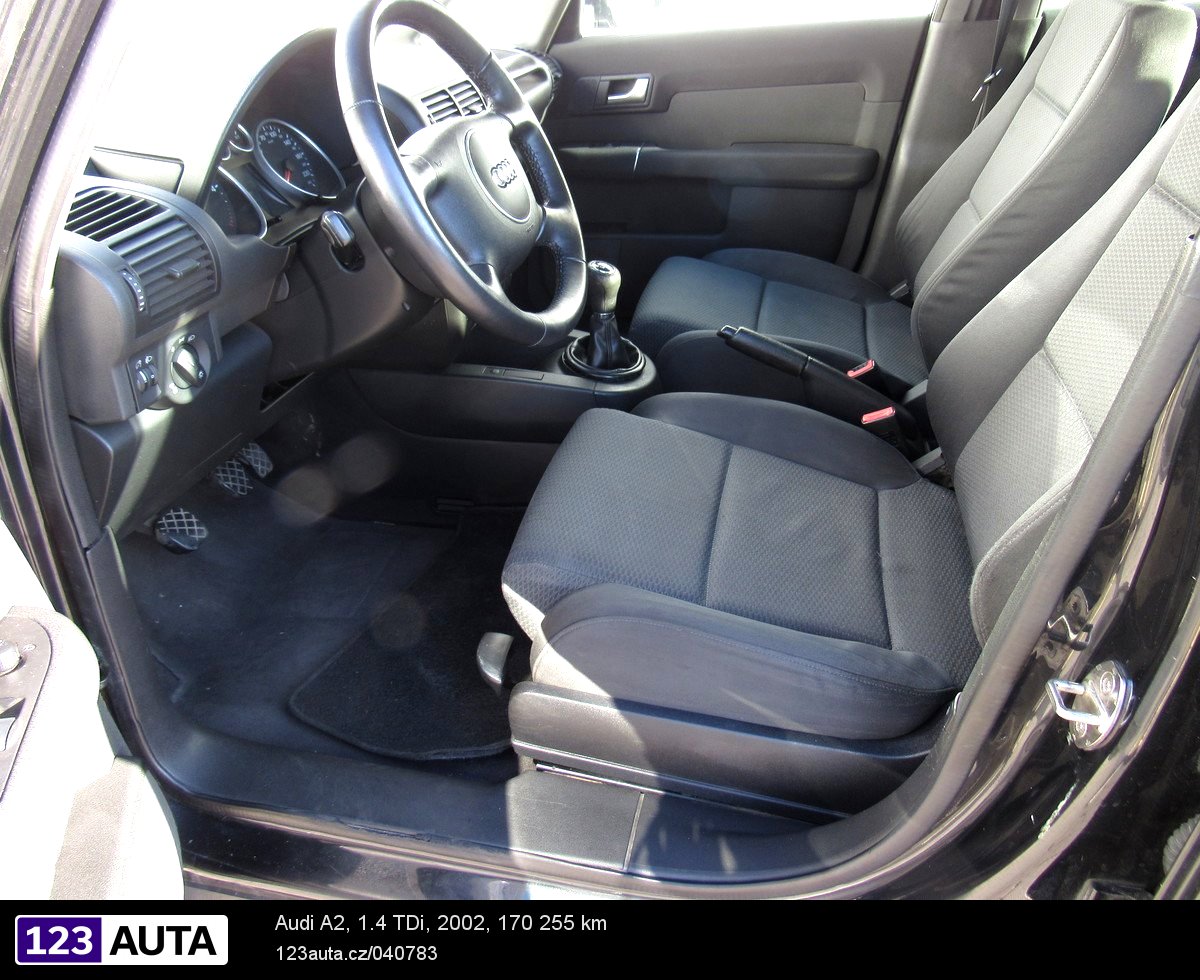 Audi A2, 2002 - pohled č. 14