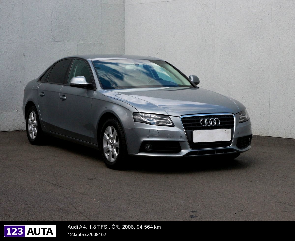 Audi A4, 2008 - celkový pohled