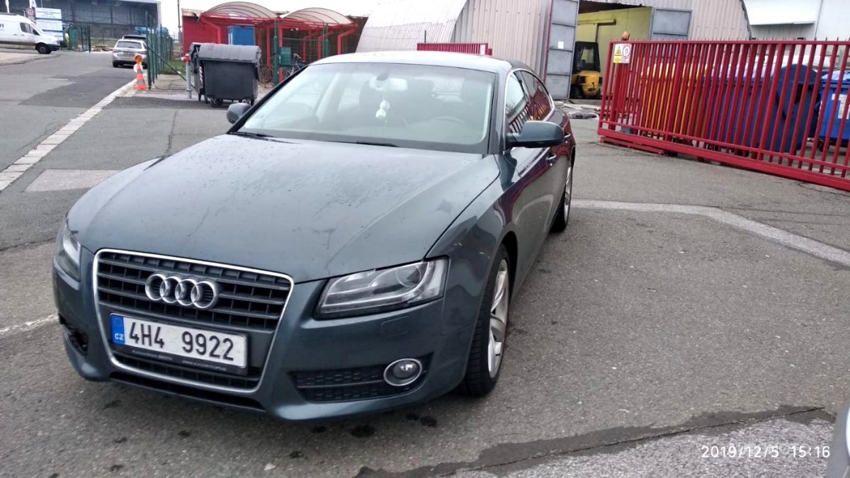 Audi A5, 2010 - celkový pohled