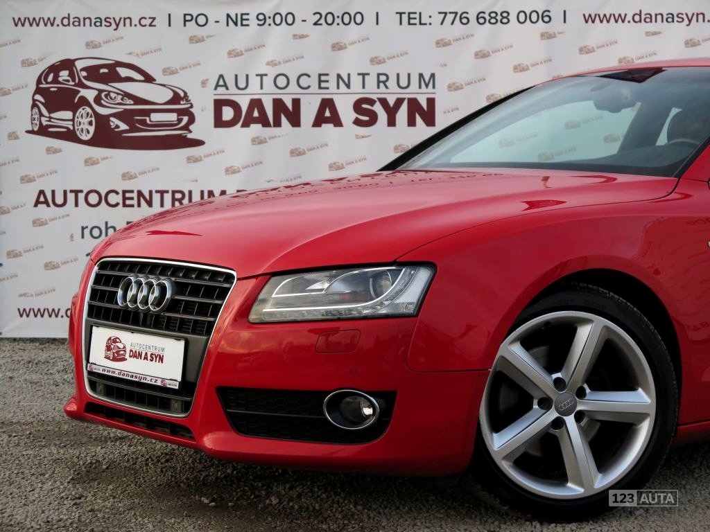 Audi A5, 2008 - celkový pohled