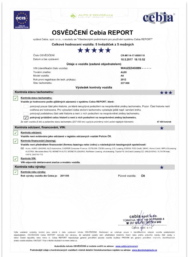 Audi A6, 2012 - pohled č. 2