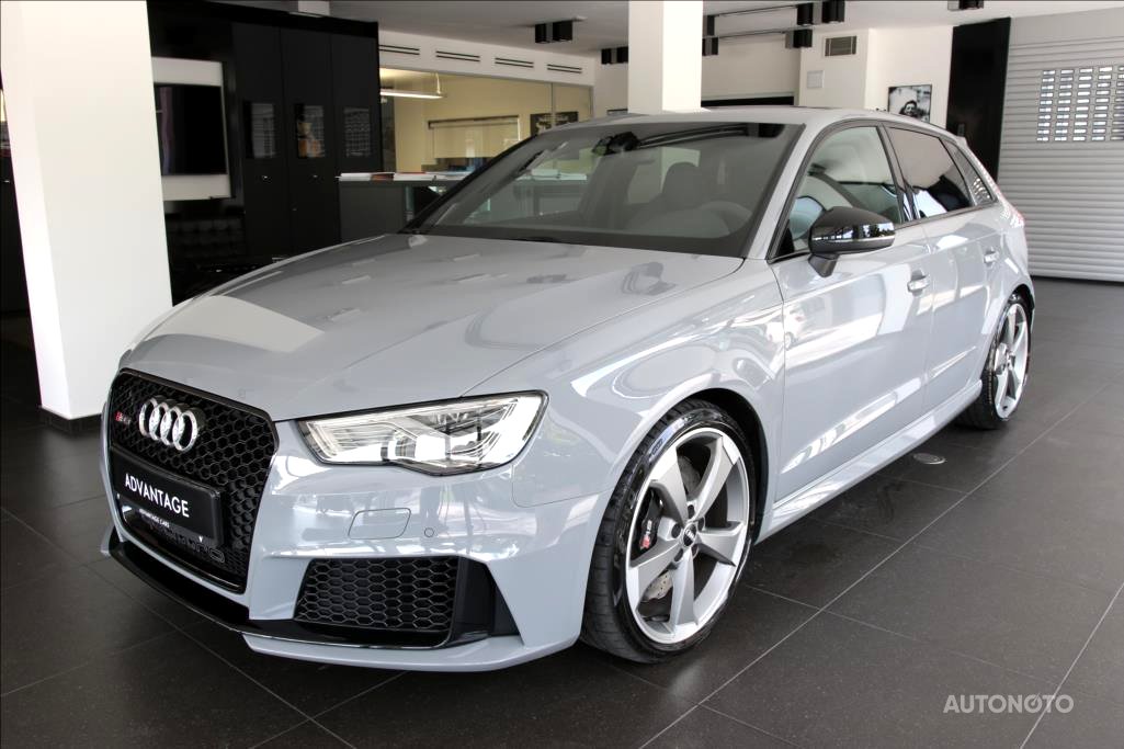 Audi RS3, 2016 - celkový pohled