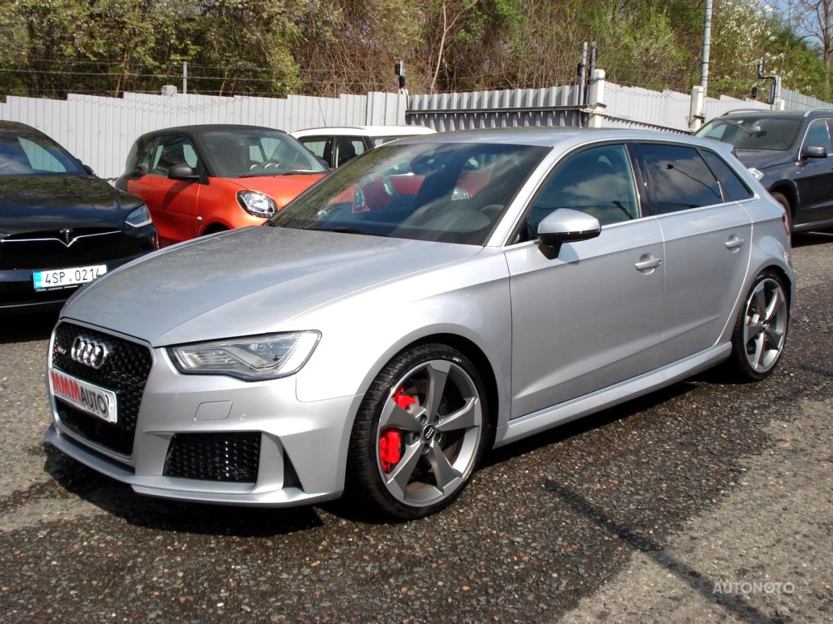 Audi RS3, 2016 - celkový pohled