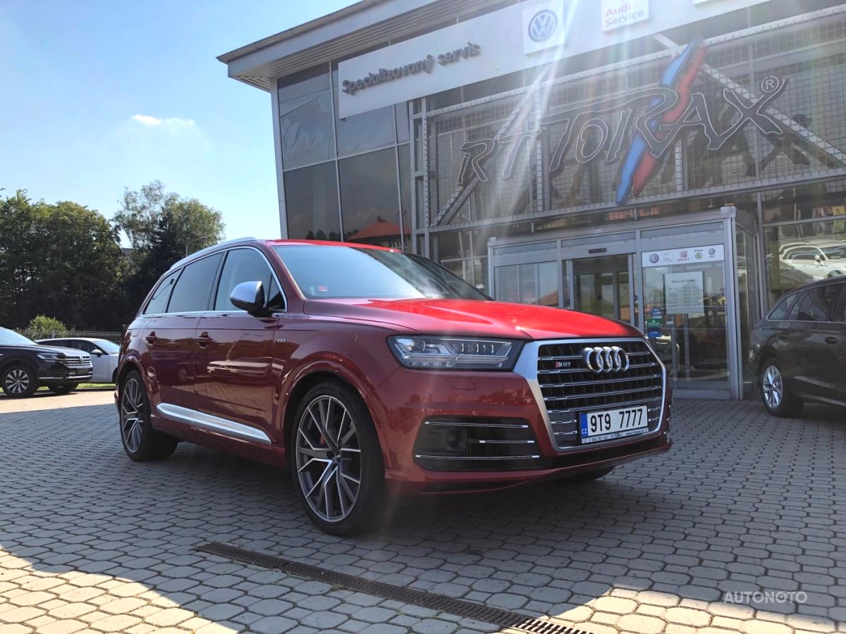 Audi SQ7, 2017 - celkový pohled