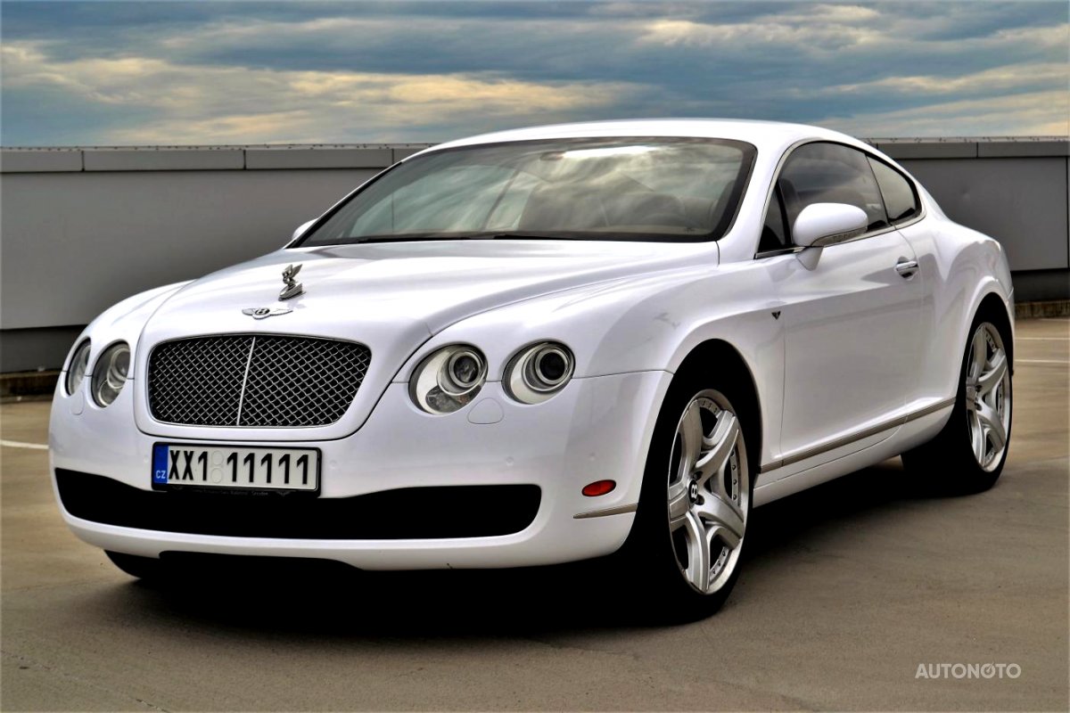 Bentley Continental GT, 2004 - celkový pohled