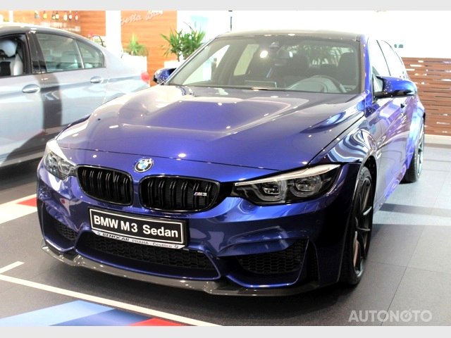 BMW M3, 2018 - celkový pohled