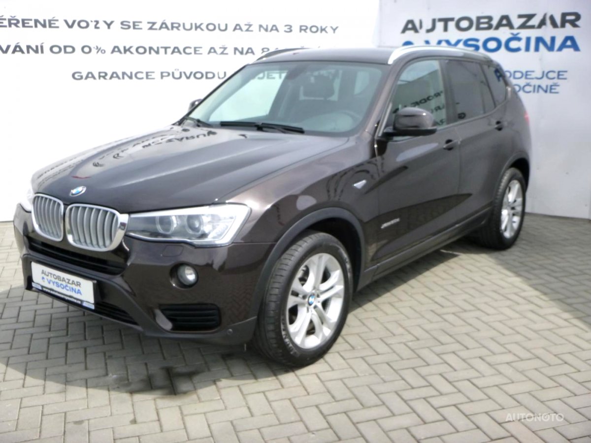 BMW X3, 2014 - celkový pohled