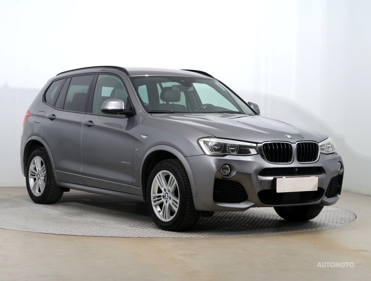 BMW X3, 2016 - celkový pohled
