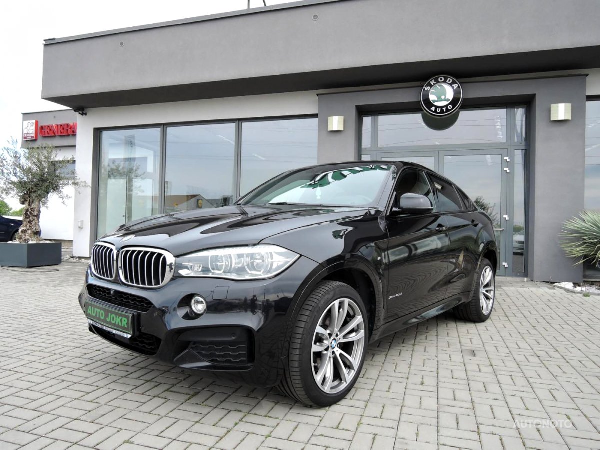 BMW X6, 2017 - pohled č. 2
