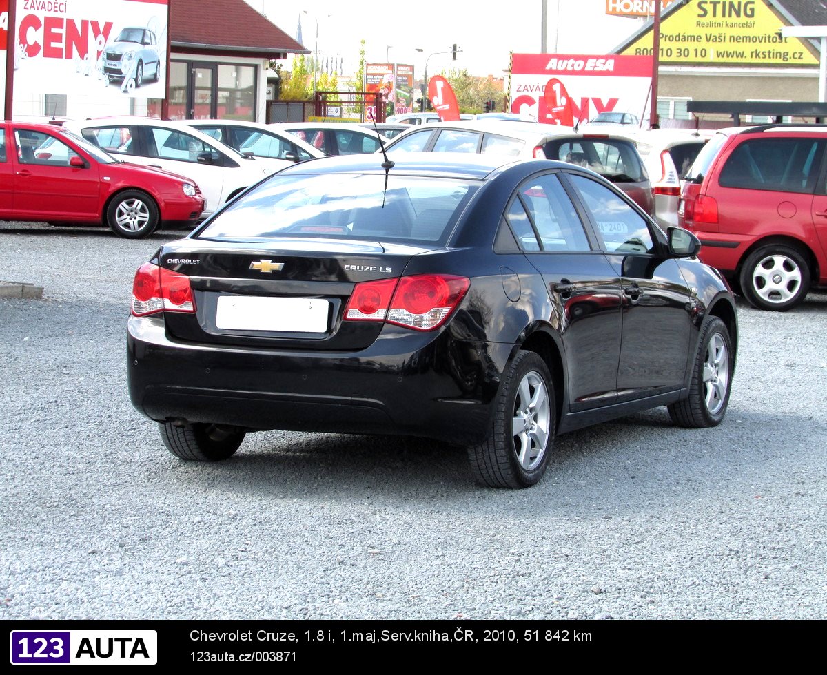 Chevrolet Cruze, 2010 - pohled č. 5