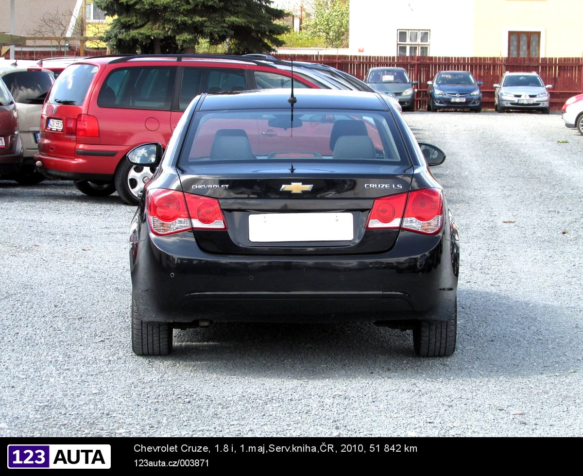 Chevrolet Cruze, 2010 - pohled č. 6