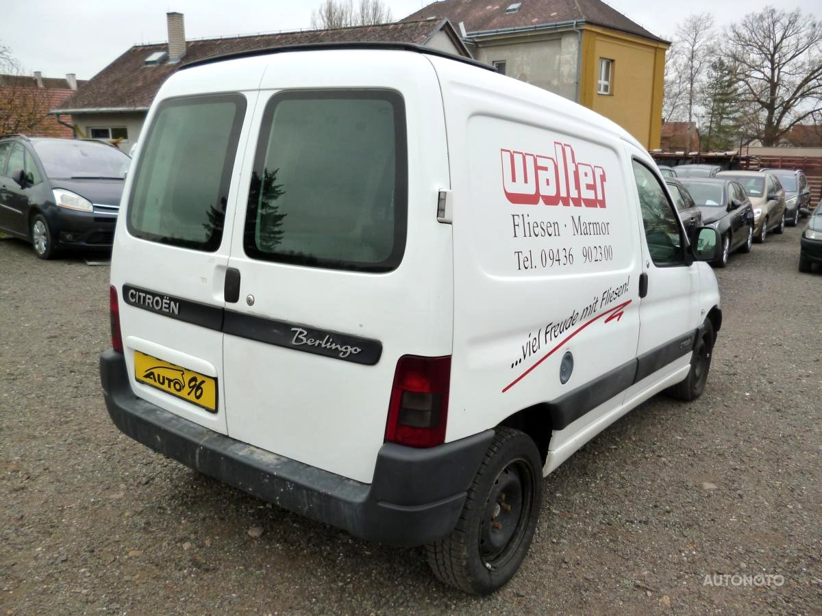 Citroën Berlingo, 2001 - pohled č. 2