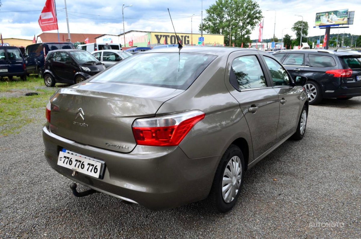 Citroën C-Elysée, 2014 - pohled č. 3