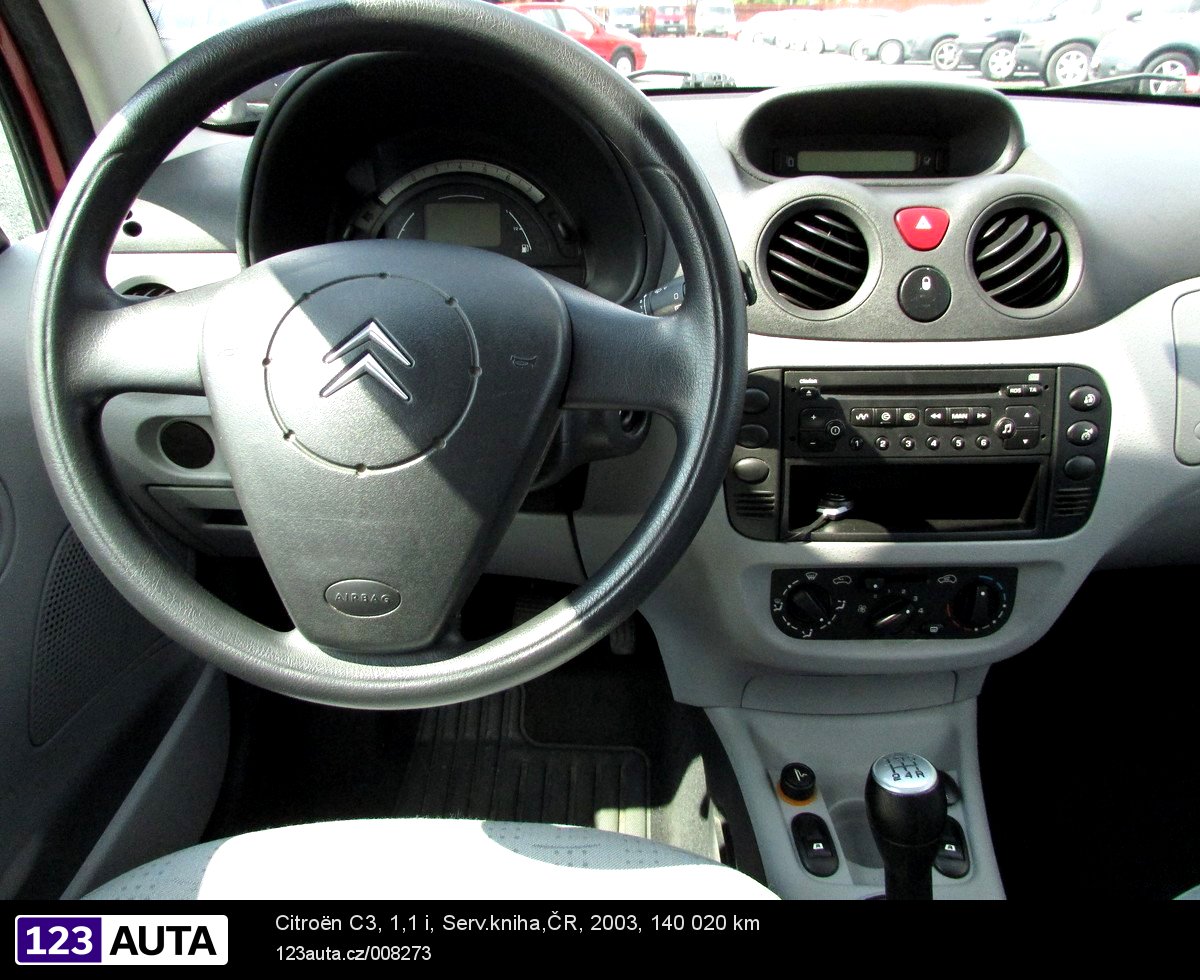 Citroën C3, 2003 - pohled č. 12