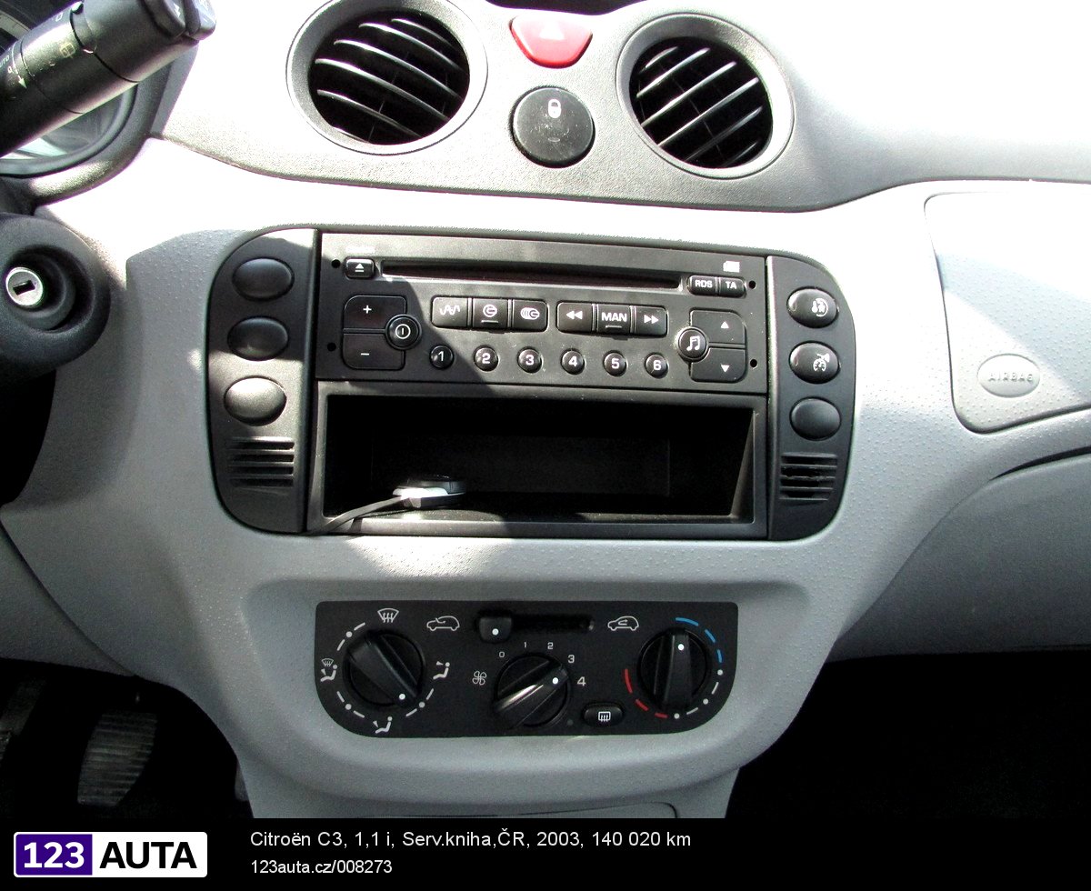 Citroën C3, 2003 - pohled č. 13