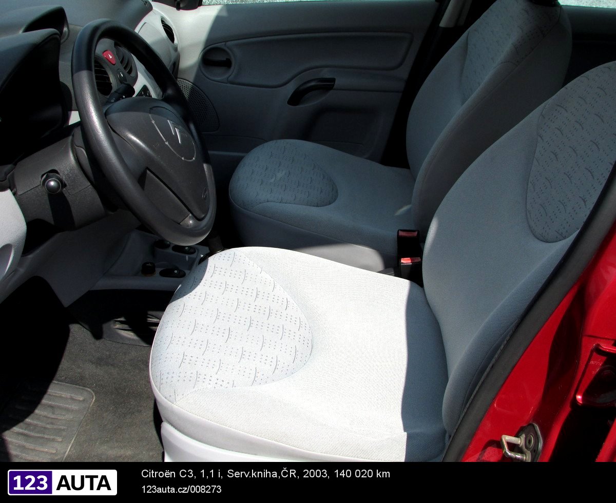 Citroën C3, 2003 - pohled č. 14