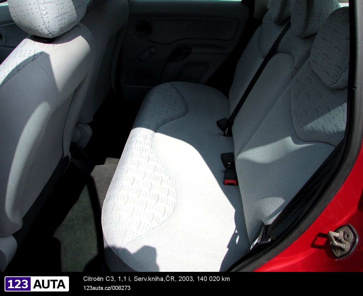 Citroën C3, 2003 - pohled č. 15