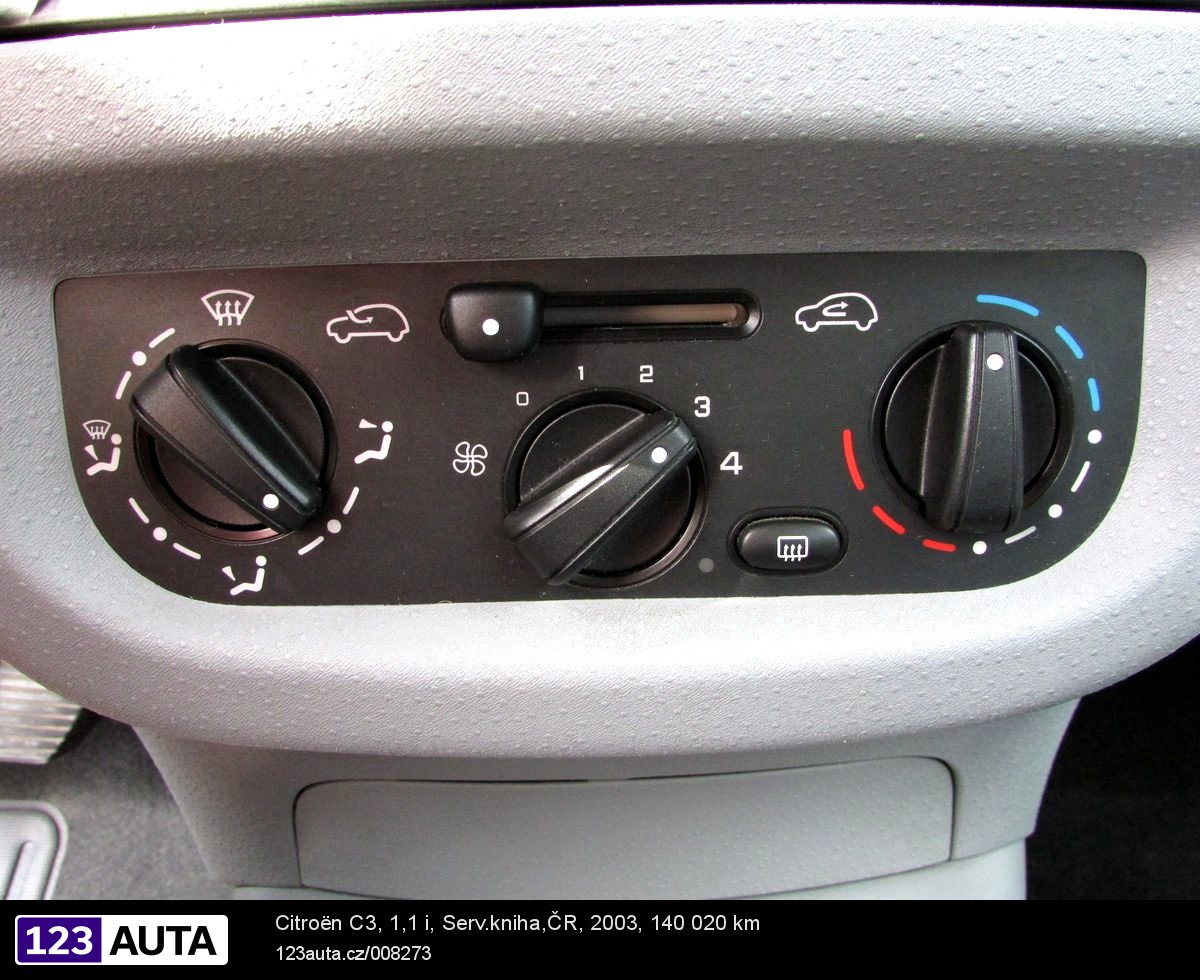 Citroën C3, 2003 - pohled č. 18