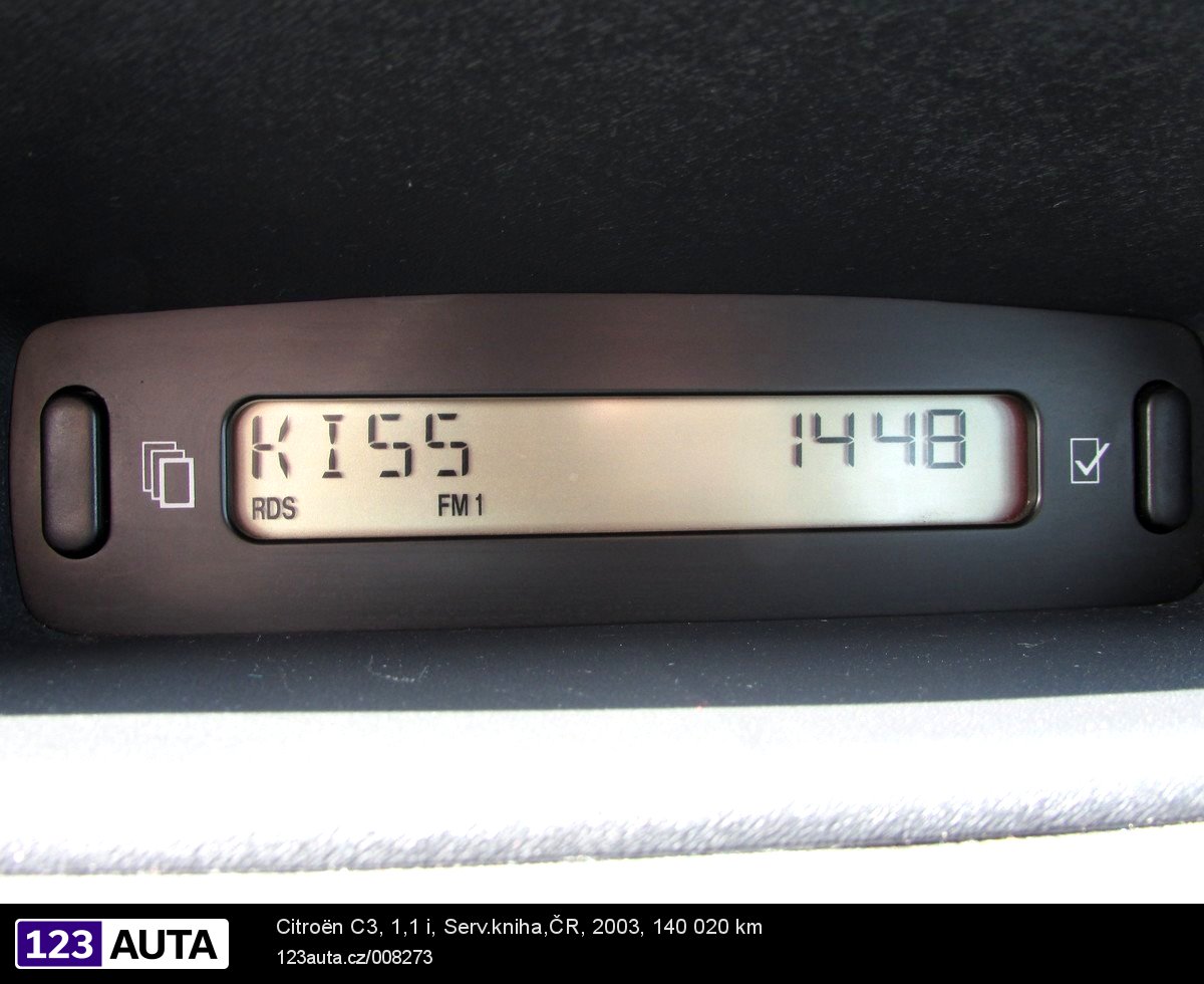 Citroën C3, 2003 - pohled č. 20