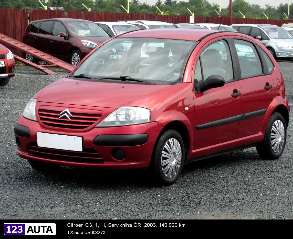 Citroën C3, 2003 - pohled č. 3
