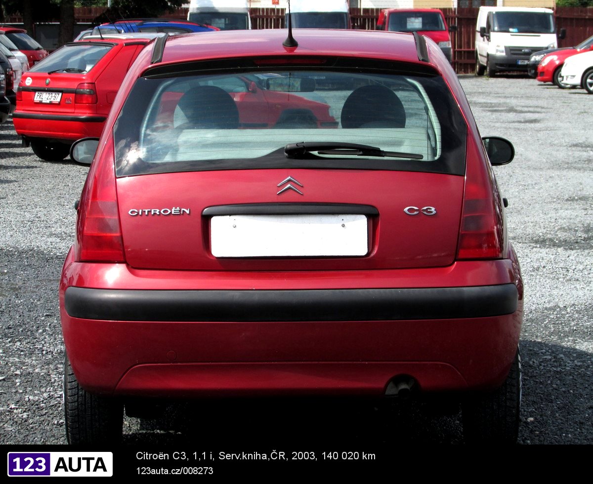 Citroën C3, 2003 - pohled č. 6