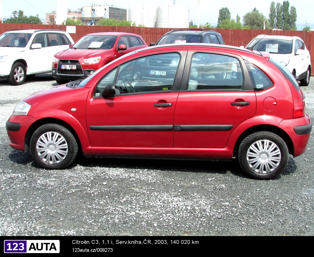 Citroën C3, 2003 - pohled č. 8