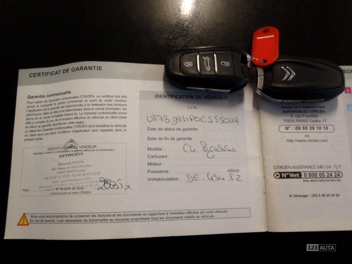 Citroën C4 Picasso, 2014 - pohled č. 23