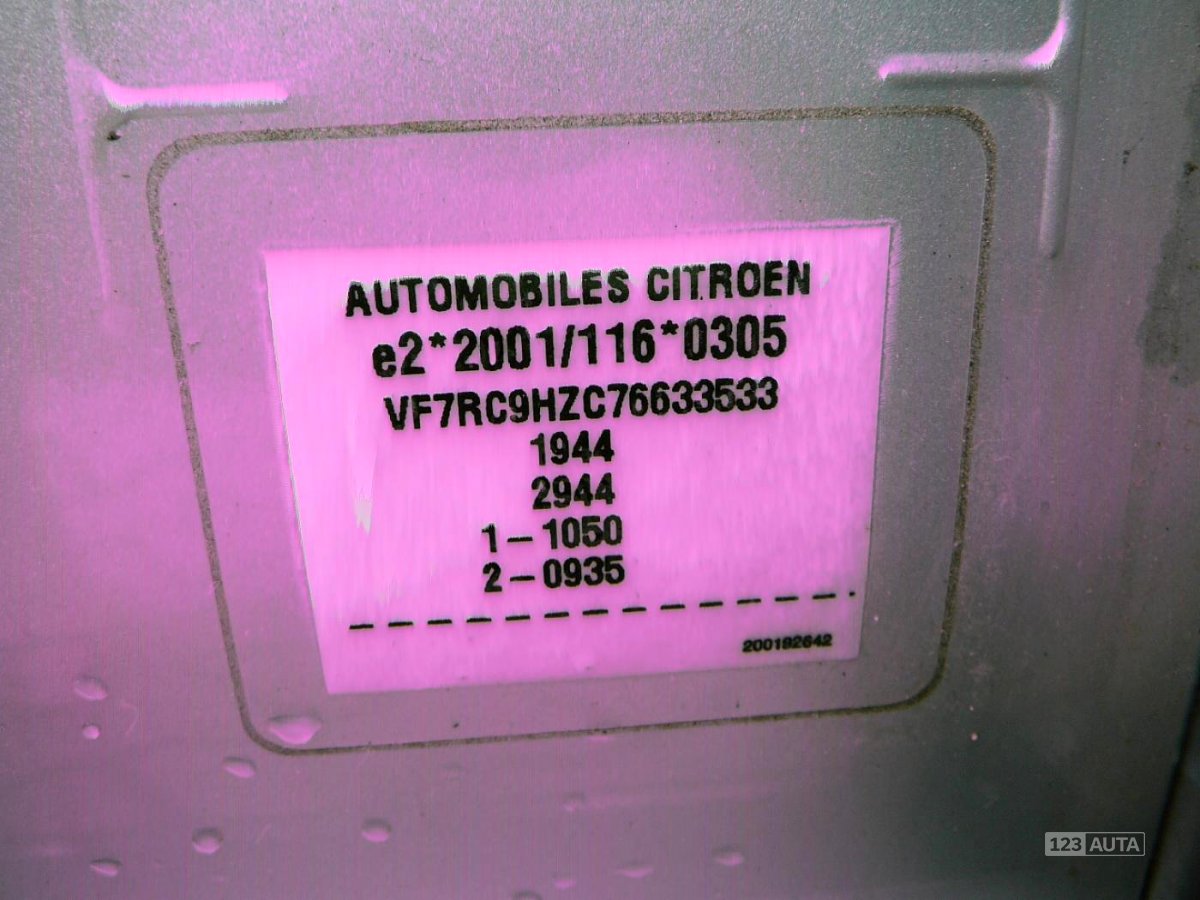 Citroën C5, 2005 - pohled č. 31