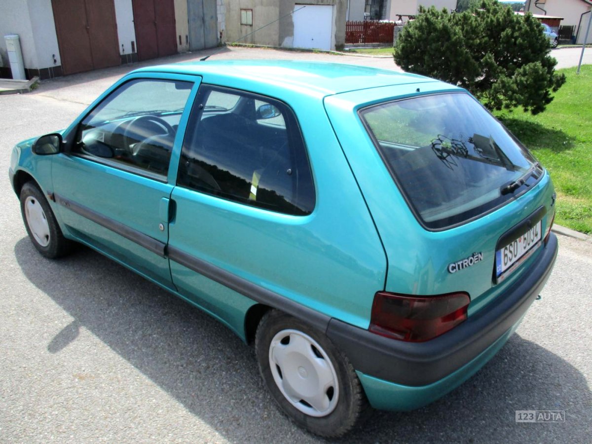 Citroën Saxo, 1997 - pohled č. 4