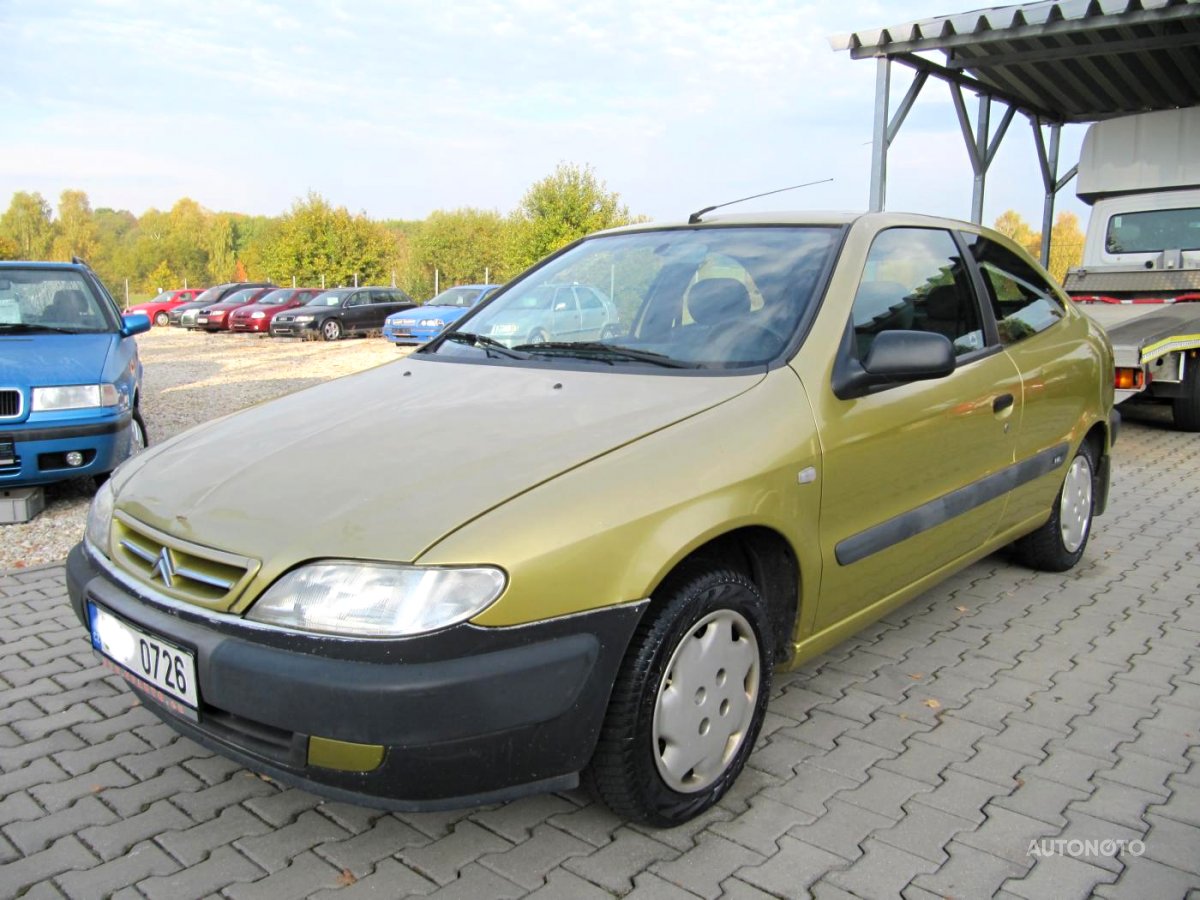 Citroën Xsara, 1999 - celkový pohled