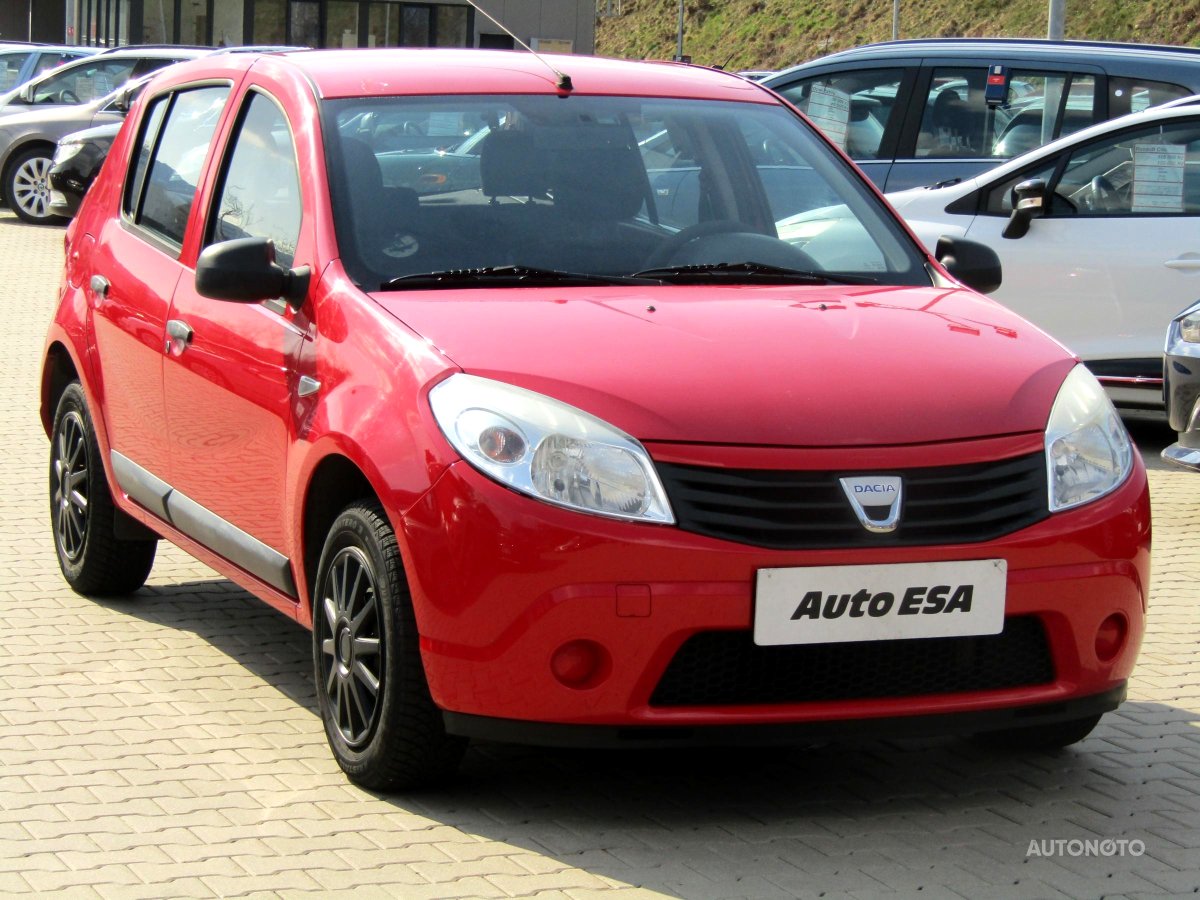 Dacia Sandero, 2009 - celkový pohled