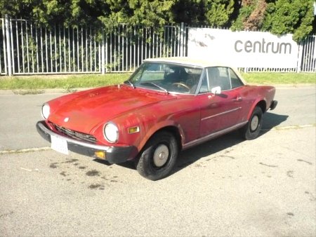 Fiat 124 Spider, 1975