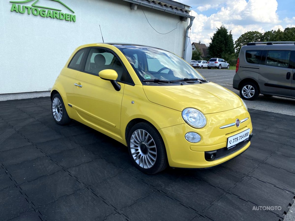 Fiat 500, 2007 - pohled č. 2
