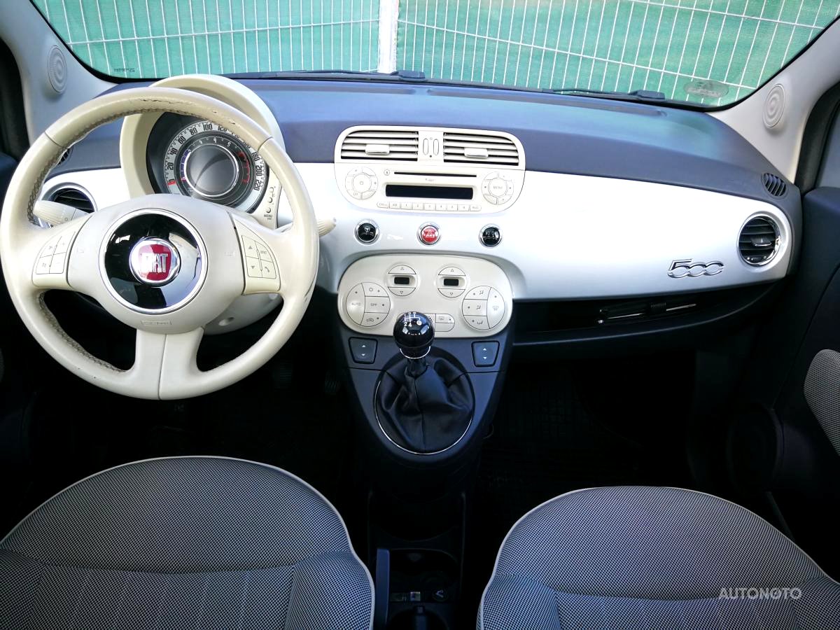 Fiat 500, 2009 - pohled č. 2