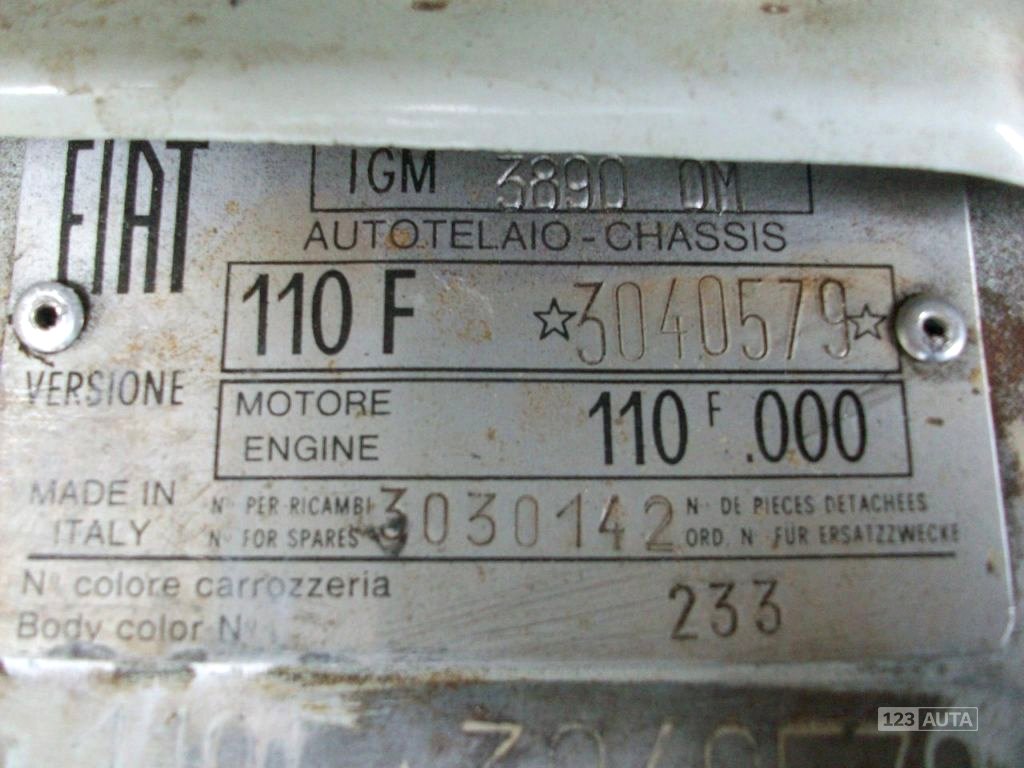 Fiat 500, 1972 - pohled č. 16