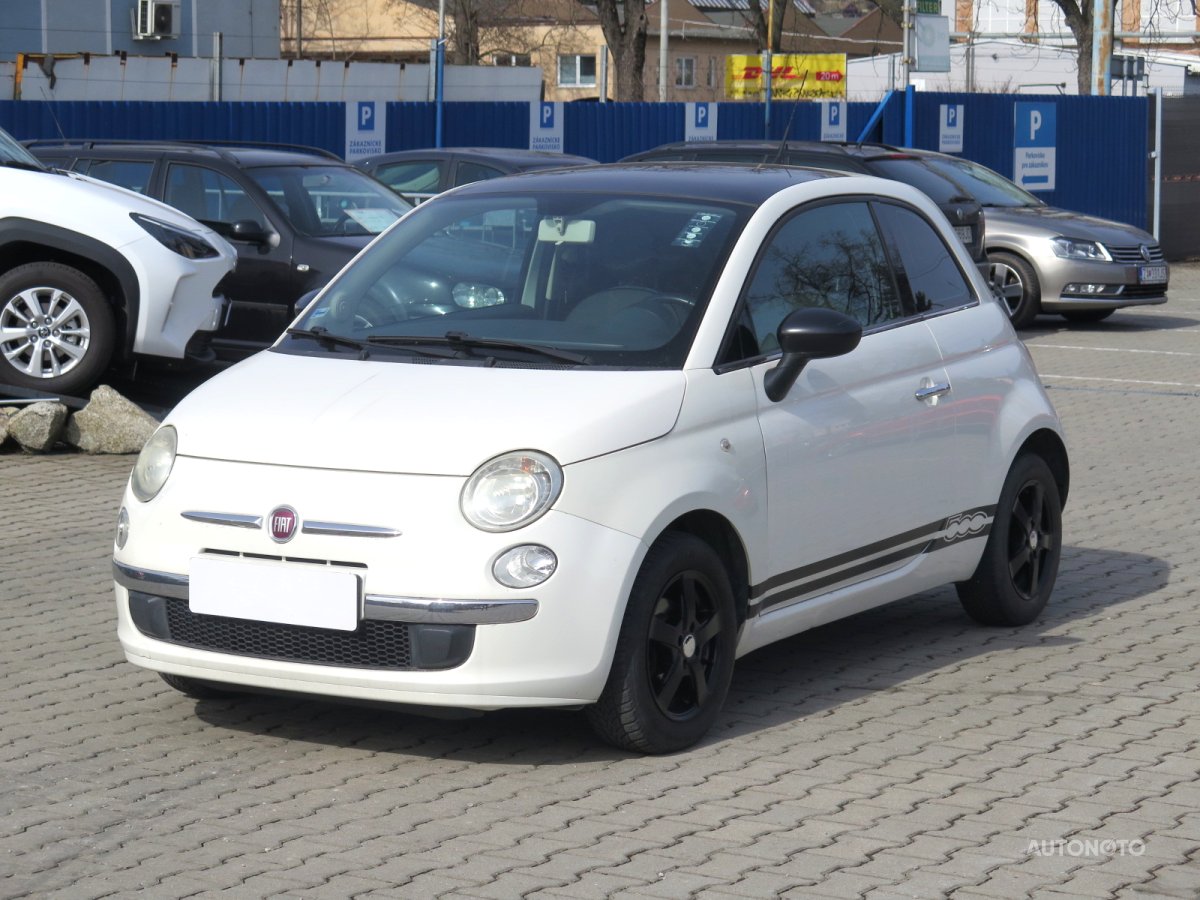 Fiat 500, 2009 - pohled č. 3