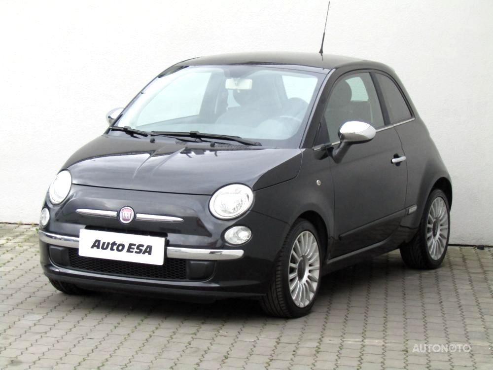 Fiat 500, 2009 - pohled č. 3