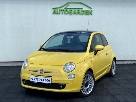 Fiat 500 1.4i  kůže, auto klima, sport