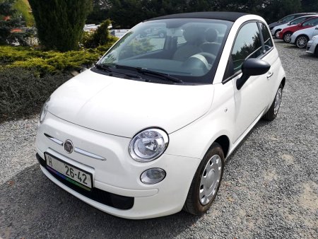 Fiat 500C Cabrio/ plný servis