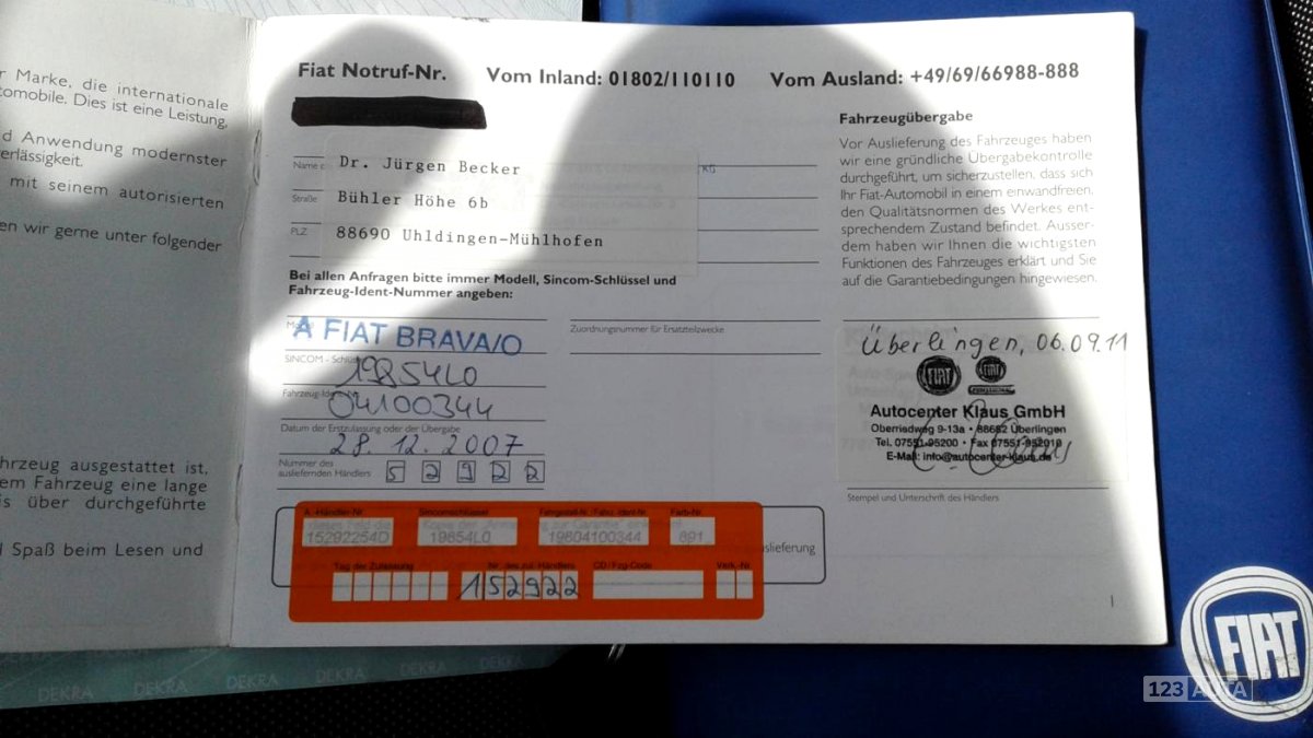 Fiat Bravo, 2007 - pohled č. 29