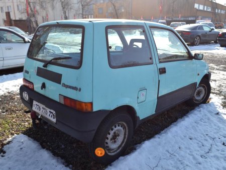 Fiat Cinquecento, 1997 - pohled č. 3