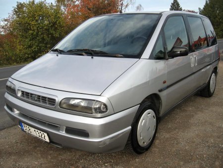 Fiat Ulysse 2.0 JTD, 7 míst