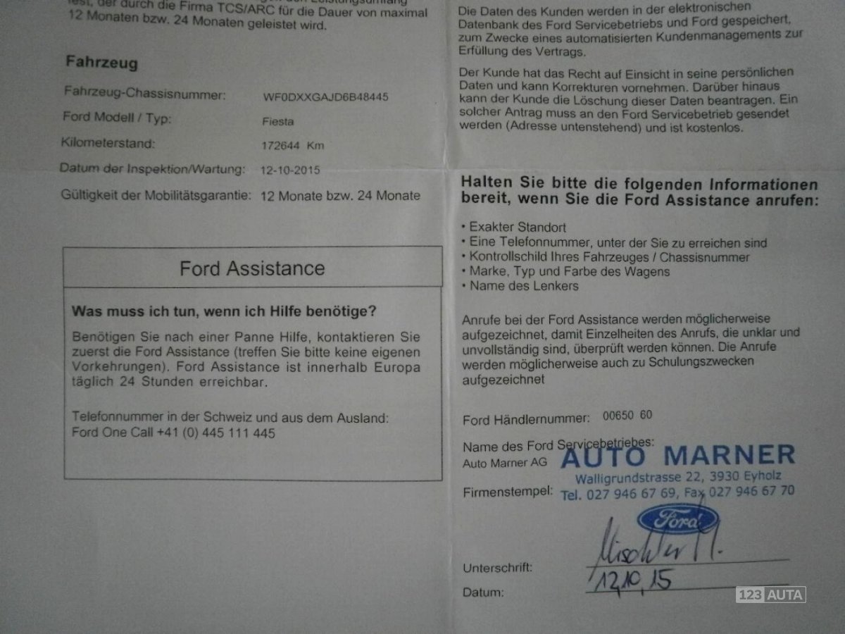 Ford Fiesta, 2006 - pohled č. 16