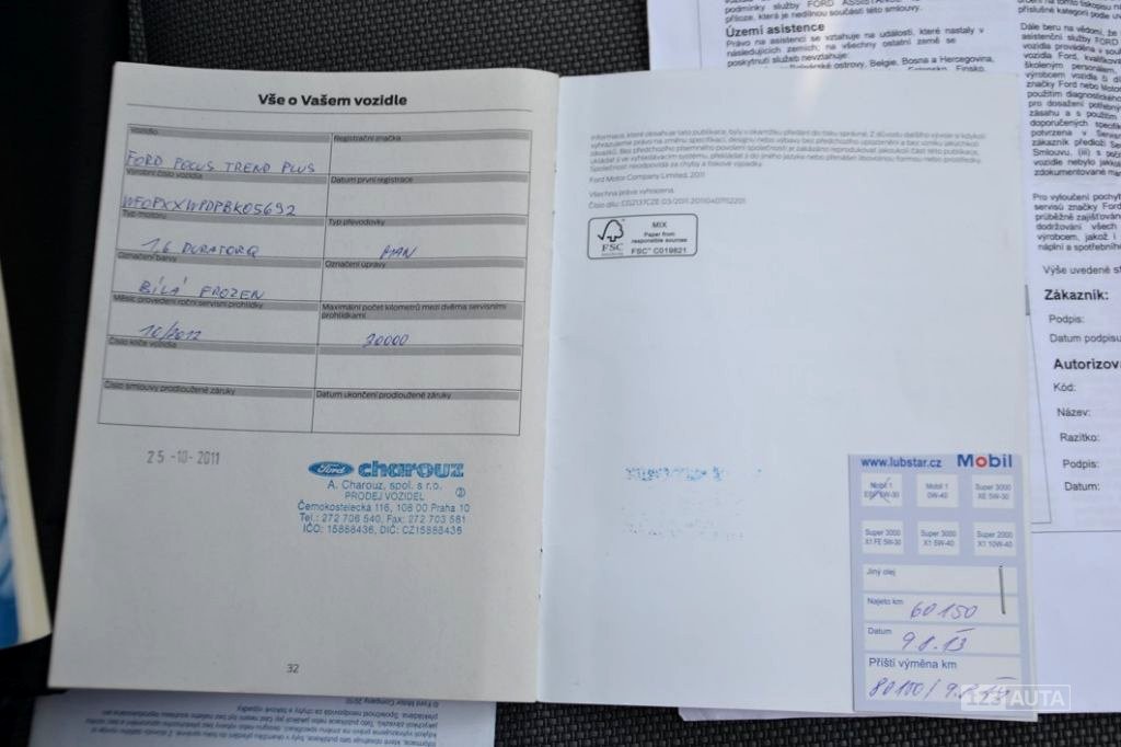 Ford Focus, 2011 - pohled č. 6