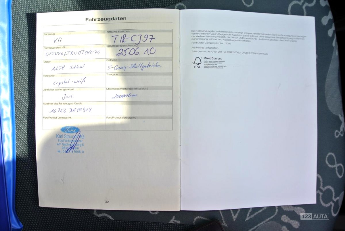 Ford Ka, 2010 - pohled č. 24