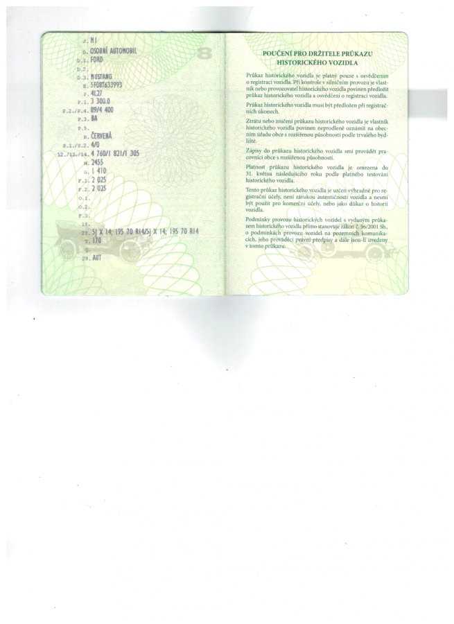 Ford Mustang, 1965 - pohled č. 13