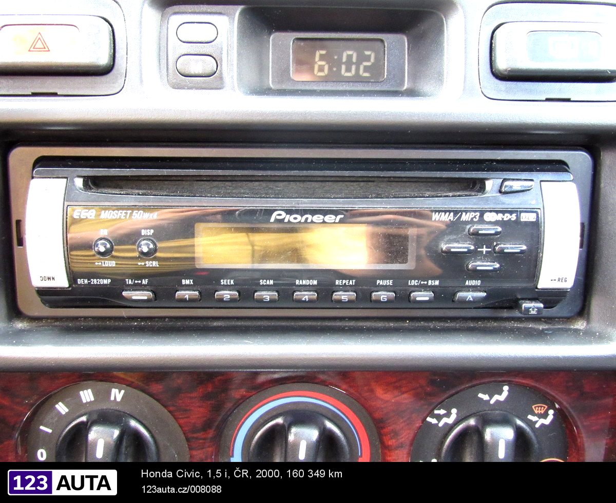 Honda Civic, 2000 - pohled č. 19