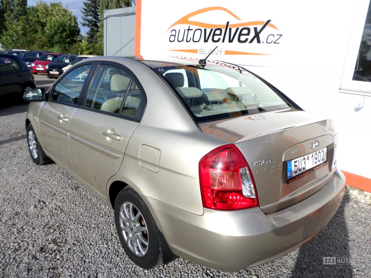 Hyundai Accent, 2008 - pohled č. 3