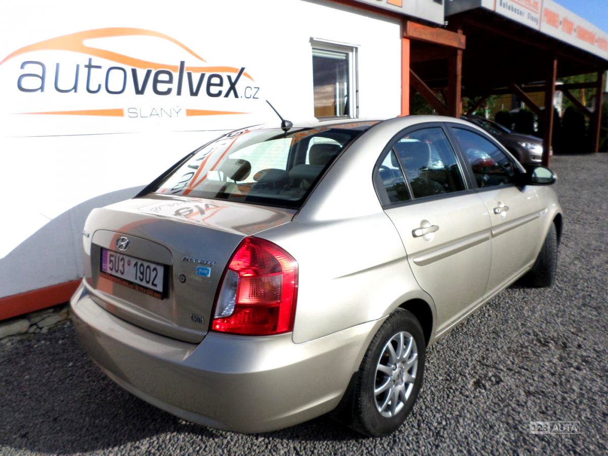 Hyundai Accent, 2008 - pohled č. 4