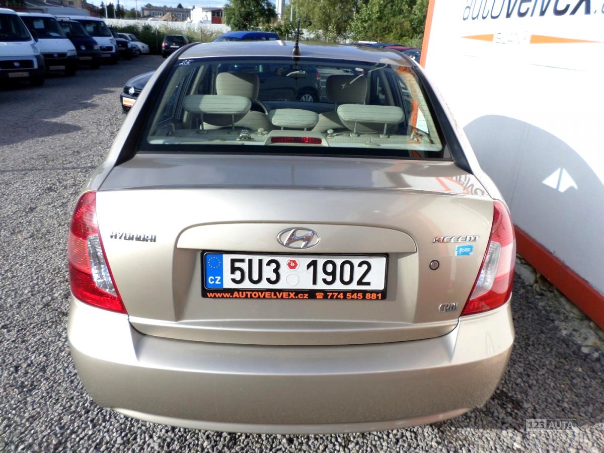 Hyundai Accent, 2008 - pohled č. 8